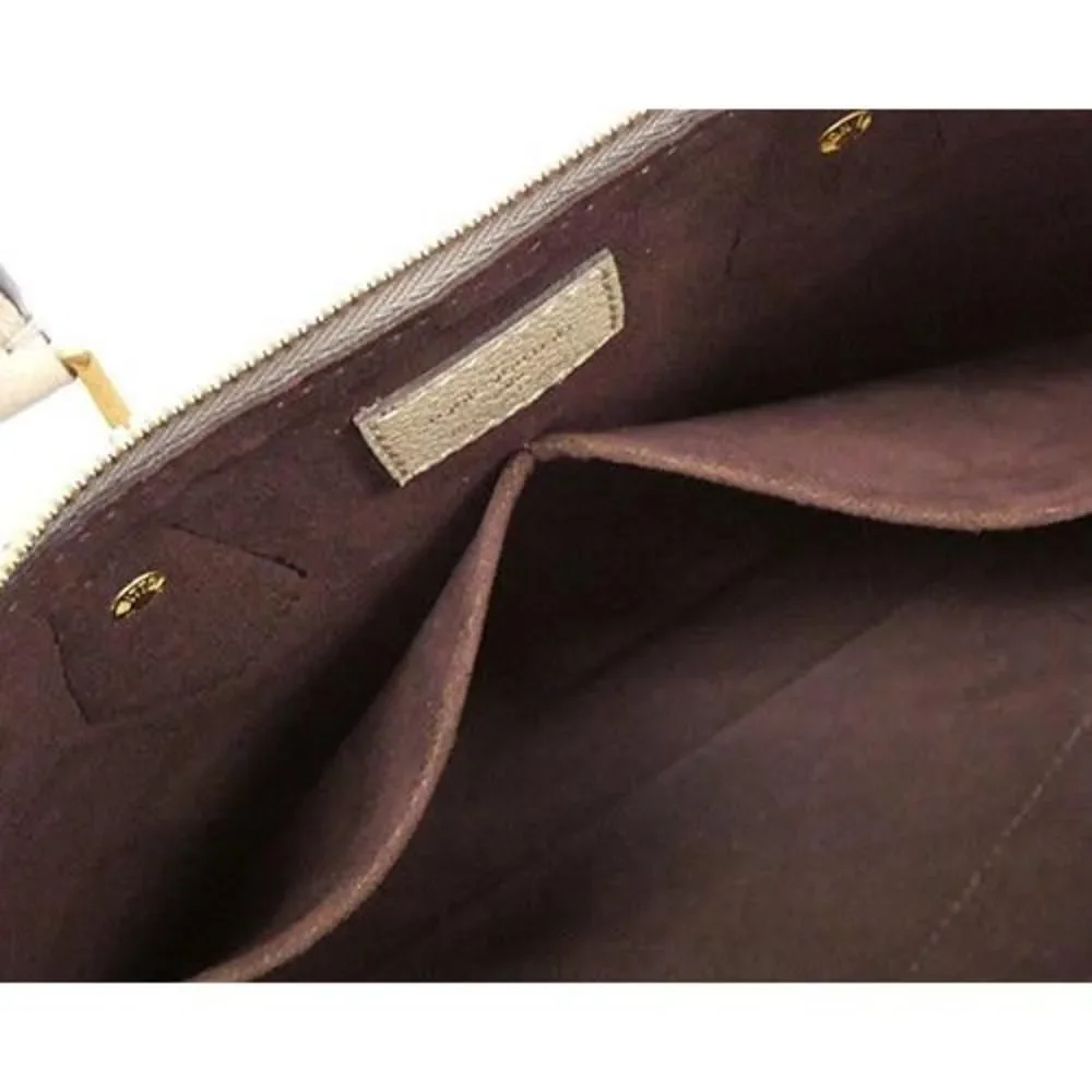Louis Vuitton Monogram Implant Neo Alma PM Shoulder Bag Beige